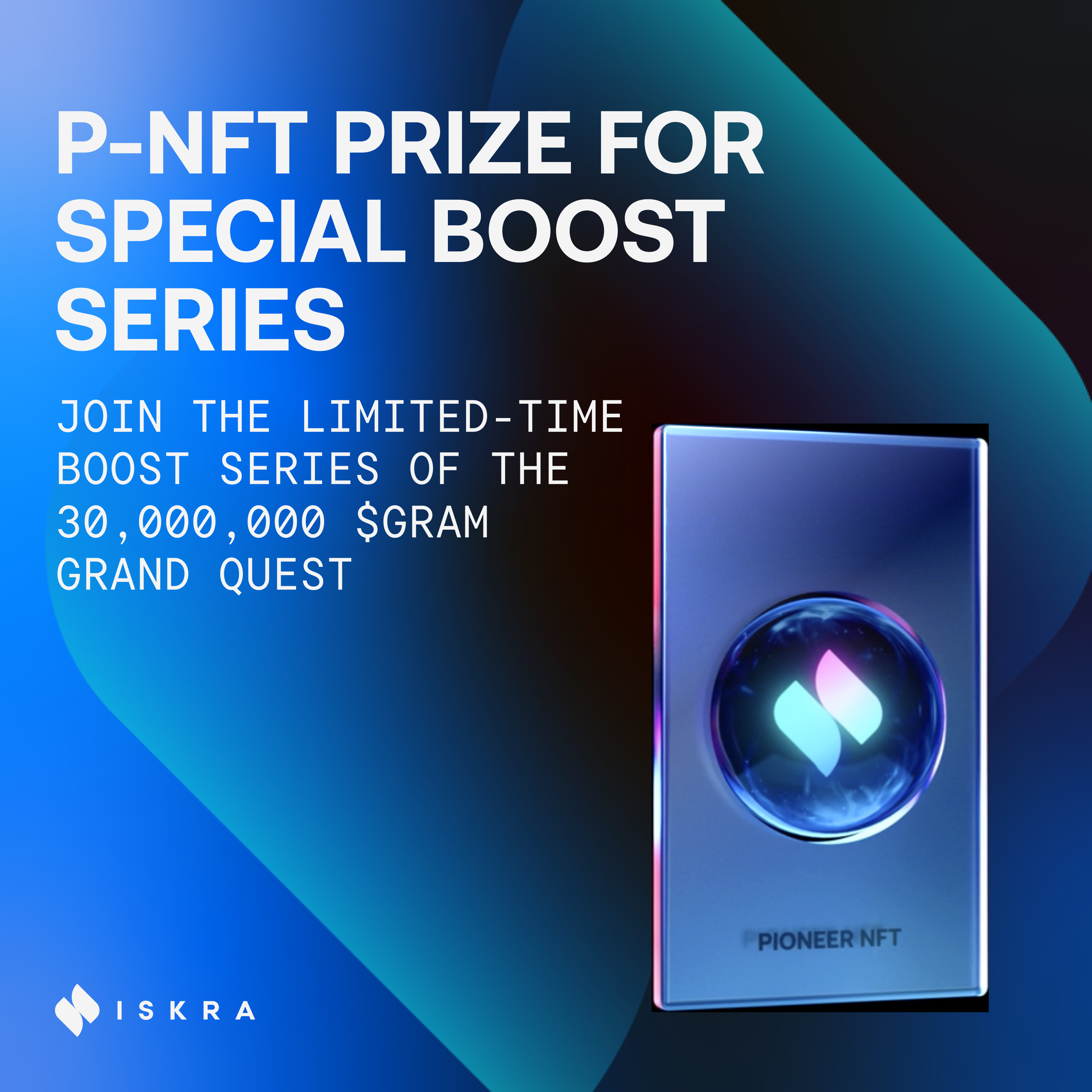 Win a P-NFT in the Iskra Arcade Boost Series - Iskra Guide